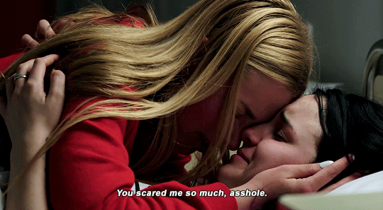 izzienewton:  I’m not going to run away. I know that I want to be with you, and