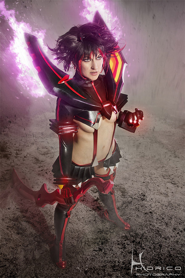 fuckyeahnerdpr0n:  Amazing photo of Onirica as Ryuko from kill la kill by Hidrico