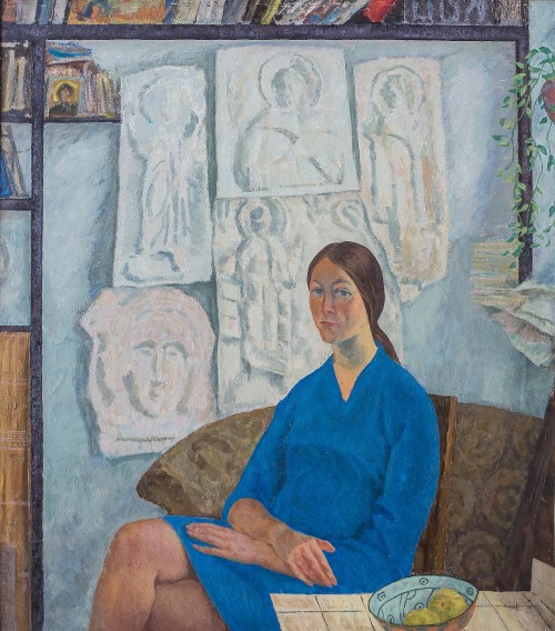Solomon Epstein (Russian, *1925)Valentina&rsquo;s portrait