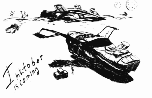 Inktober Warm Up
