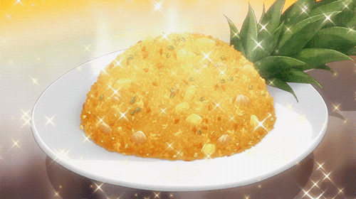 shoku-food:           “Pineapple Fried Curry Rice” by Miyoko Houjou