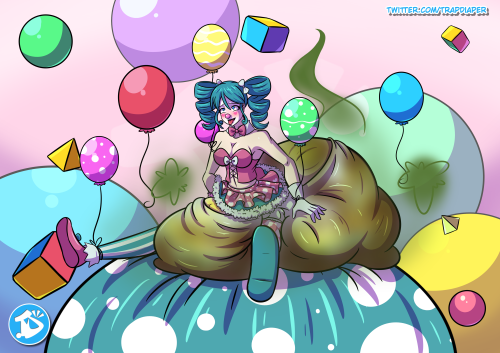 COMMMISSION - Diapers and Balloons Commission for sephrthkefka777!LIKED? COMMISSIONS ARE OPEN:https: