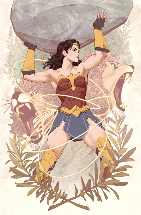 thecollectibles:  Wonder Woman Variant Covers by  Will Murai  