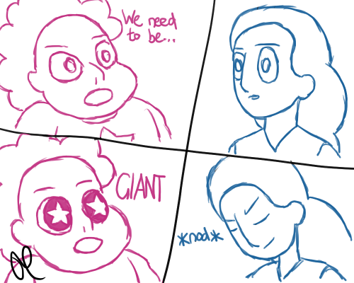 nonbinary-rileyblue:  why stop at battle-Stevonnie when you can have pain and tears