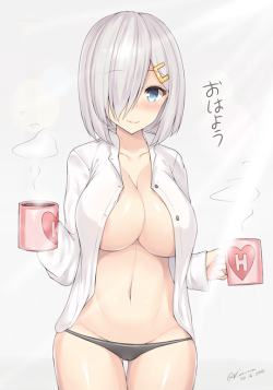 a-titty-ninja:  「Hamakaze」 by Kuavera | Twitter๑ Permission to reprint was given by the artist ✔.