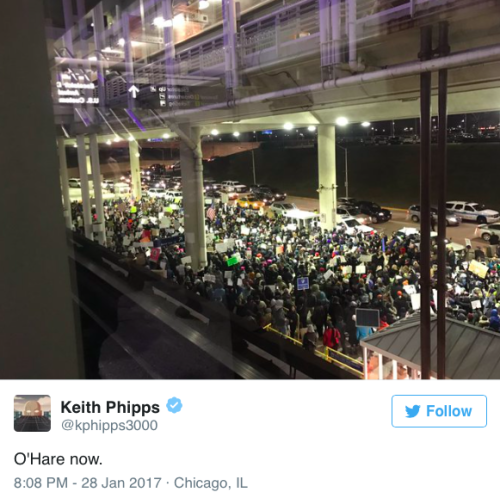 micdotcom:  14 photos show the massive protests against Trump’s Muslim ban at airports across the US