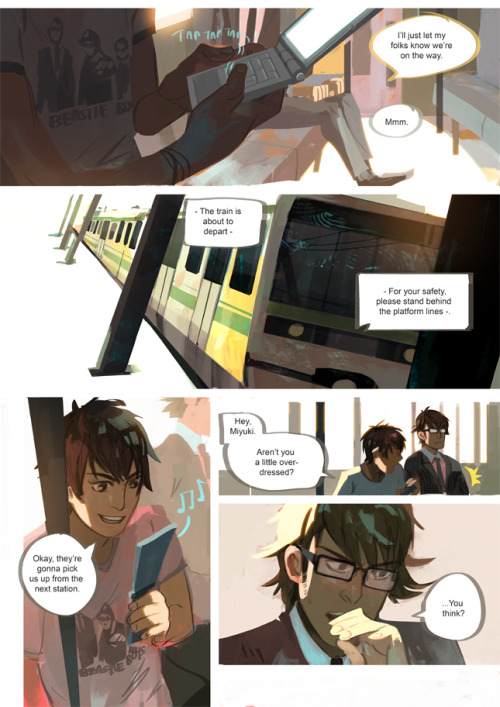 seventypercentethanol:  Even senpais get nervous.