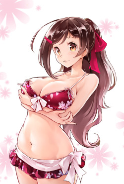 lewdkancollegirls:  大きい方 by artist もうぴい@1日目 東C15ｂ 