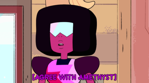 silver-tongues-blog: mindareadsoots: I love how Garnet is such a bad actor that not only is she reading her stage directions, but her script ALREADY SAYS “with more enthusiasm!”  i like to imagine the direction the script says is ruby and sapphire