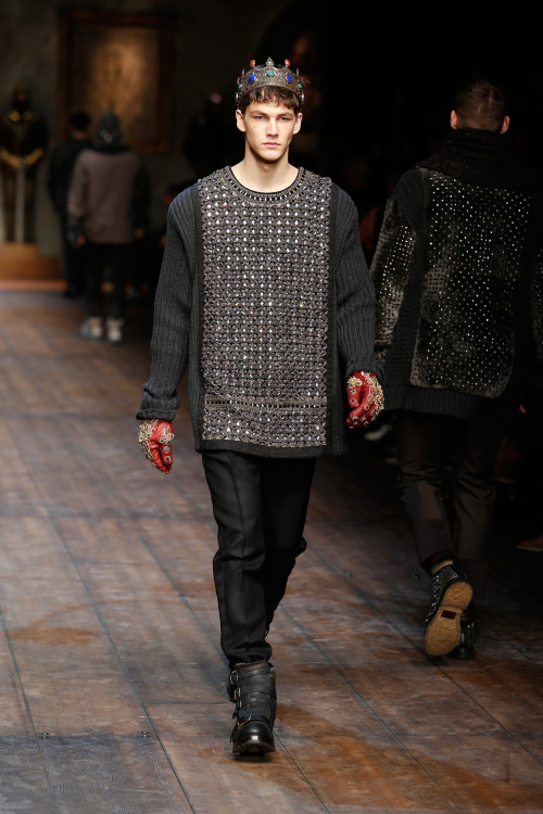 Dolce & Gabbana Man Fashion Show Fall Winter 2014 2015