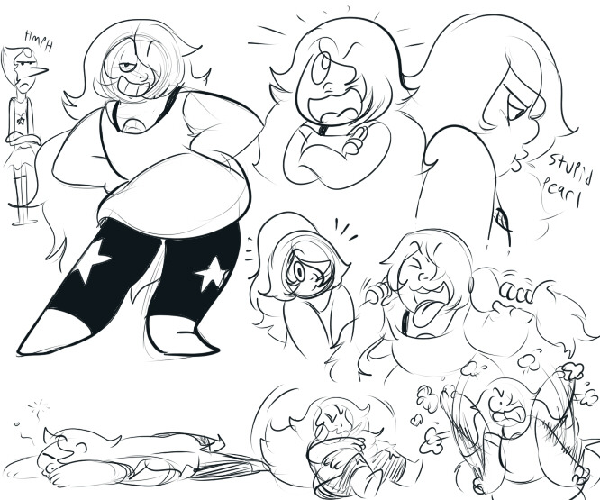 usagi911art:  Some more Steven Universe character sketches~ Perhaps I’ll draw the