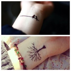 Which one would be best for a hip tattoo? I like them both