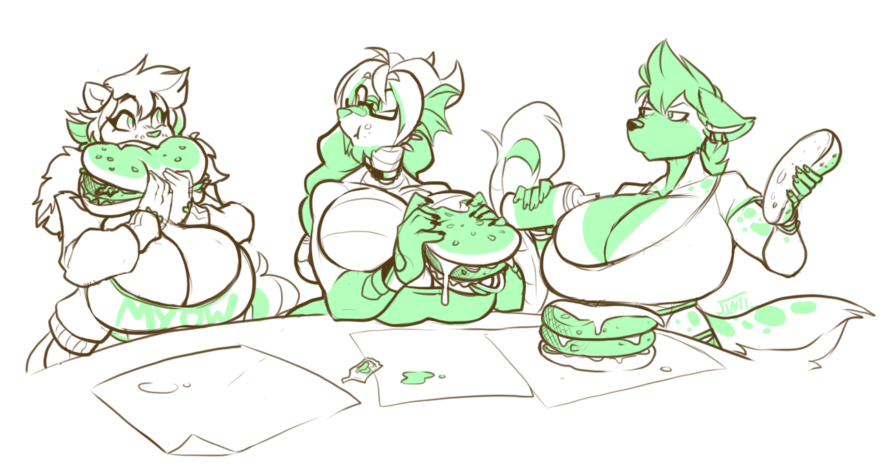 eyebrowride: Buns and….. buns.