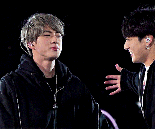 JIN HUGS JIN HUGS! For @jinstronaut