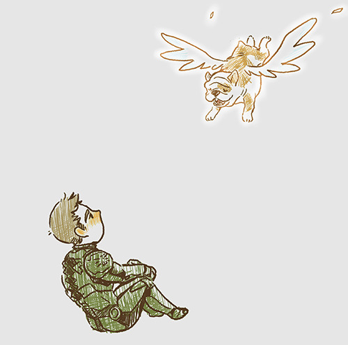 Angel! Doodles…