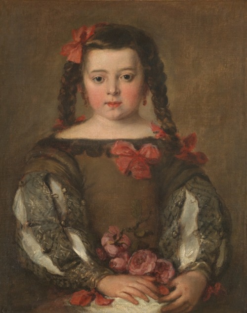 Retrato de una niña por José Antolínez, 1660 aprox. 