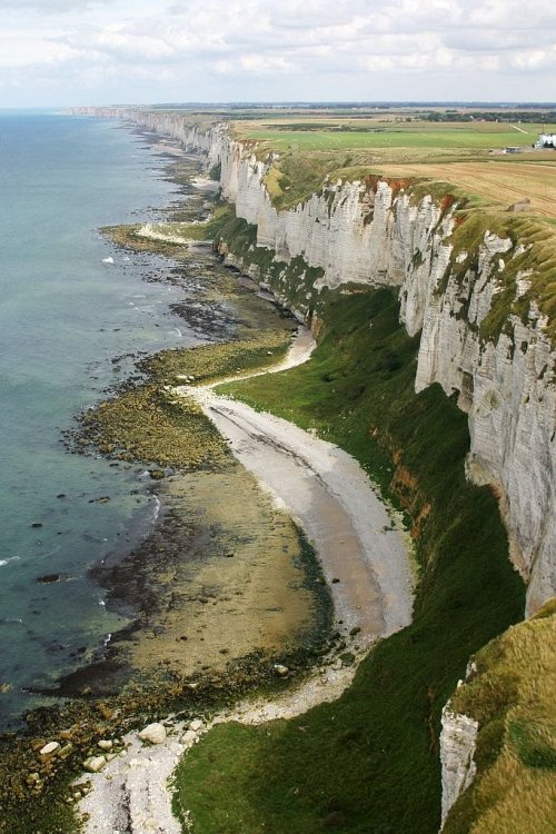 travelingcolors: Cliffs on the Côte d’Albâtre | France (by Antoine Grandeau)