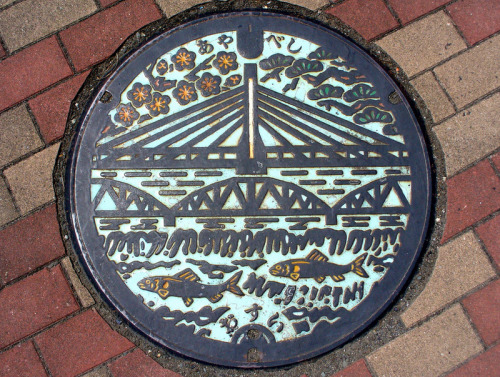itscolossal: The Beauty of Japan’s Artistic Manhole Covers