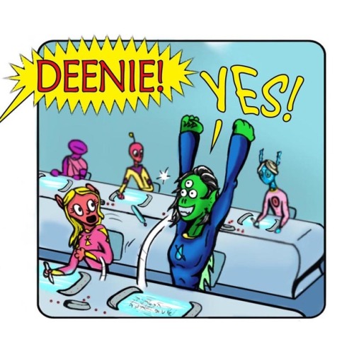 How will Deenie react? Find out in “Earthlings From Another Planet” now on WEBTOONhttps://www.webtoo