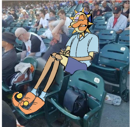 Sun Is Very TALL, Probably Because Of His Long Legs. That's Why He Has Some Problems.