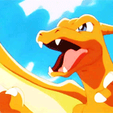 ap-pokemon:#006 Charizard - Loves to battle, and spends a great amount of time training or looking f