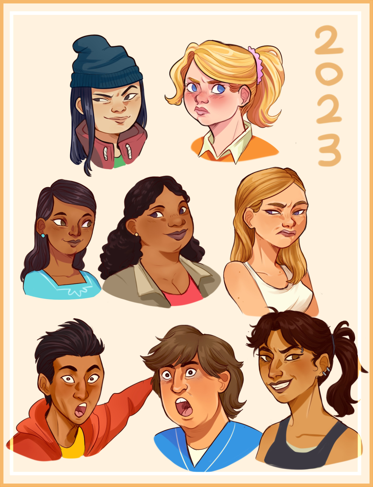 , some more total drama 2023 characters cause...