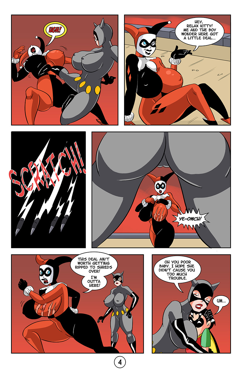 glassfishbowl:  The grand finale to Robin’s Big Score, with kitty puns galore!