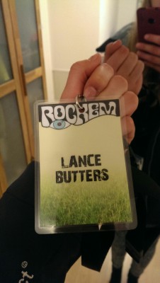 lancebutters-rap:  Lance hat mir seinen Backstagepass geschenkt