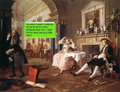 William Hogarth | Marriage à-la-mode: 2. The Tête à Tête | 1743