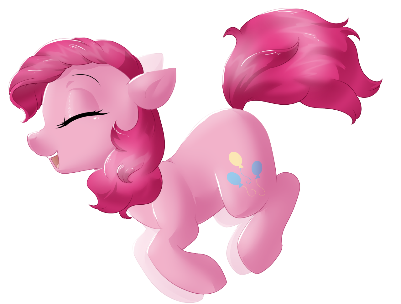 bubblepopmod:  Party Pony! by Rue-WillingsParty horse is fun to draw~  CutiePonk~!