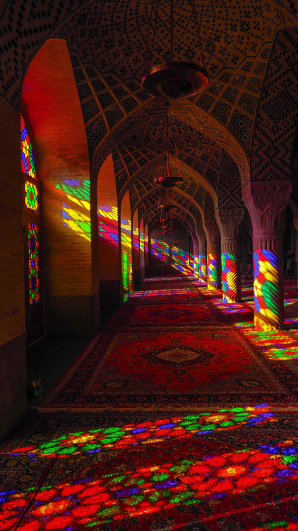 The Nasir al-Mulk Mosque in Shiraz, IranElle Burn