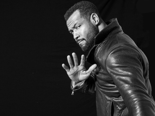 dailyparabatri:Isaiah Mustafa’s Exclusive HollywoodLife Portraits