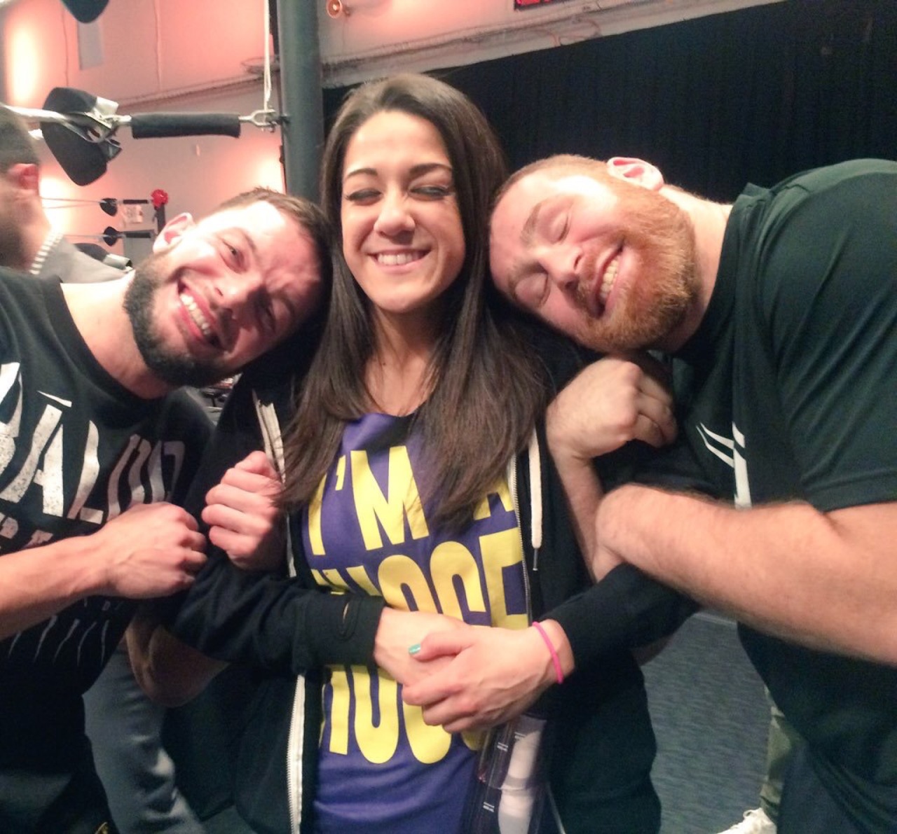 unstablexbalor:  @itsBayleyWWE: Two of my favorites at #WWEPCAccess today. What a