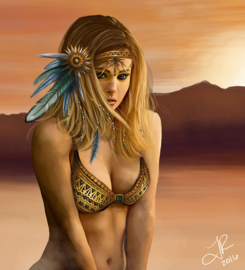 Erikah, Tatooine Desert Slave Outfit Edition