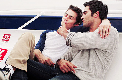 Tyler Hoechlin and Dylan O'Brien.