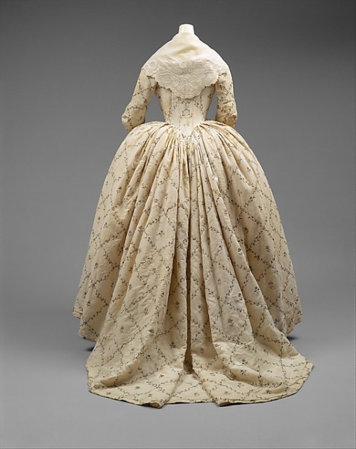 Robe à l'Anglaise 1784-1787 The Metropolitan Museum of Art