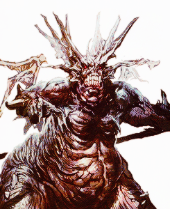 bloodofelves:  Dark Souls → bosses (concept art) 