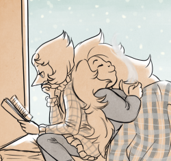 nessielesbian:  pearlmethyst bomb day 2: seasonal love it just so happens to be very snowy in scotland today &lt;3 