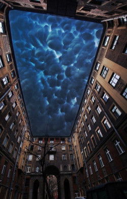 Evilbuildingsblog:  Tolstoy House In St Petersburg Underneath Mammatus Clouds