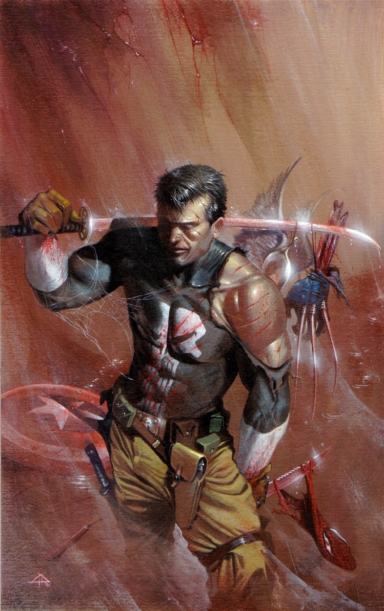comicblah:  Punisher Kills The Marvel Universe by Gabriele Dell’Otto 