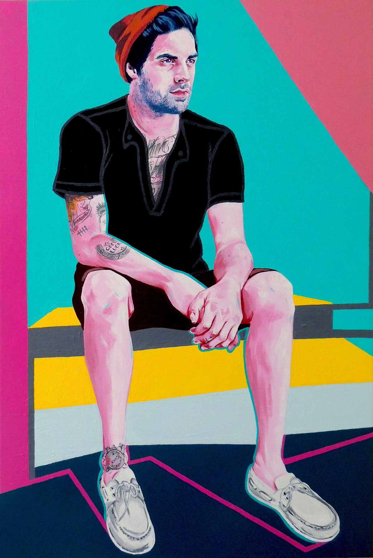 showslow:  Colorful Paintings by Jaya Nicely | Tumblr 