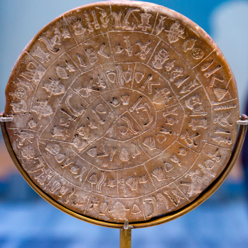There’s always two sides to every story.The Minoan Phaistos Disc. And undeciphered artefact found on