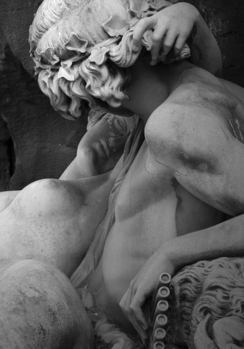 c0ssette:Auguste Ottin (Detail) Polyphemus Surprising Acis and Galatea,1866,the Fontaine Médicis.