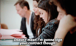  Tatiana Maslany Script to Screen: 2x01 Table Reading↳ With her main characters,