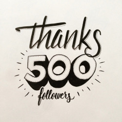 Weâ€™Ve Reached 500 Followers In Just 18 Days!!!Â Thank You All! Weâ€™Re