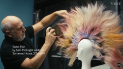 jupitersaurus:  fuckrashida: Legendary hair stylist and contributing editor Sam McKnight shows Vogue inside his wondrous wig collection.  That second picture just said “PETUNIAAAAAAAAA” to me :(   😂😂😂