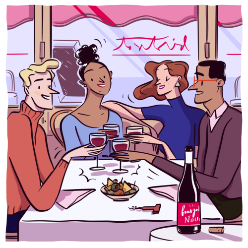 Beaujolais Nouveau, per TGV Italia.