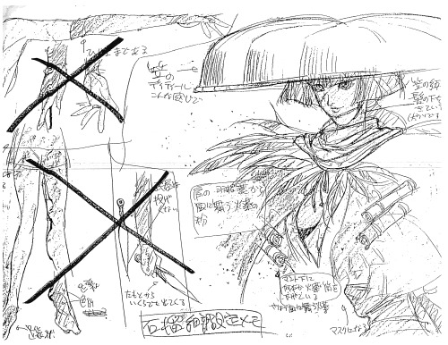 leseanthomas - More Art of Ninja Scroll (1993) model sheets by...