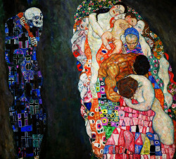 lonequixote:  Death and Life by Gustav Klimt (via @lonequixote) 