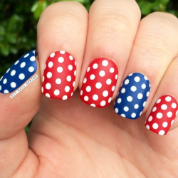 nailpornography:  4th of July NOTW inspiration!